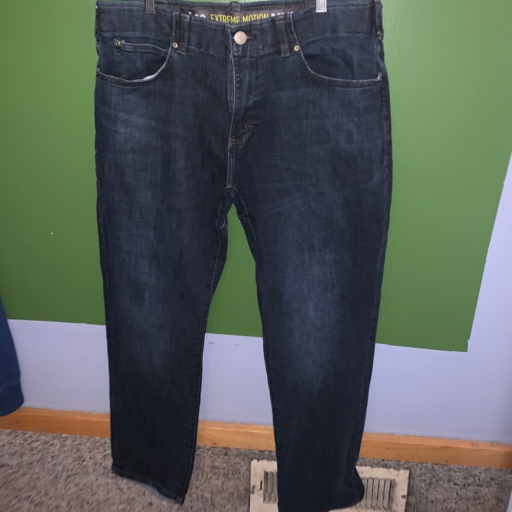 Lee blue jeans